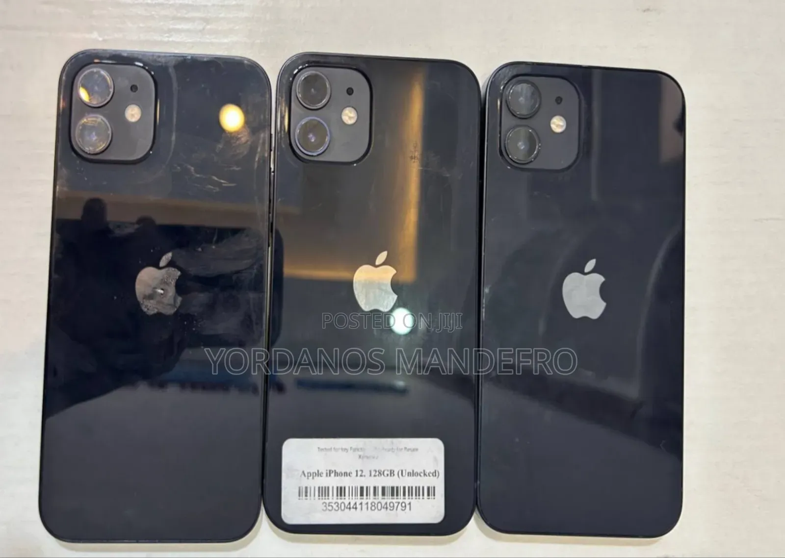 New Apple iPhone 12 128 GB Black