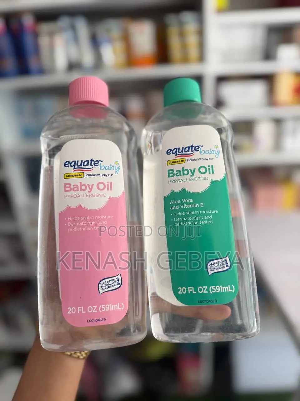 Equate Brand Baby Oil
