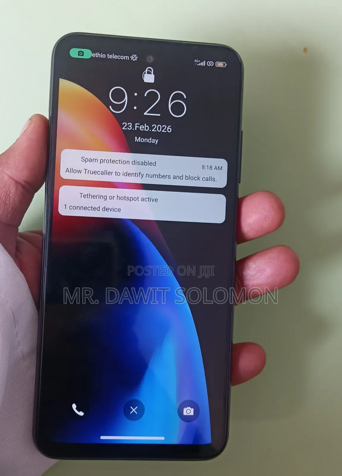 Xiaomi Redmi Note 10 5G 128 GB Black