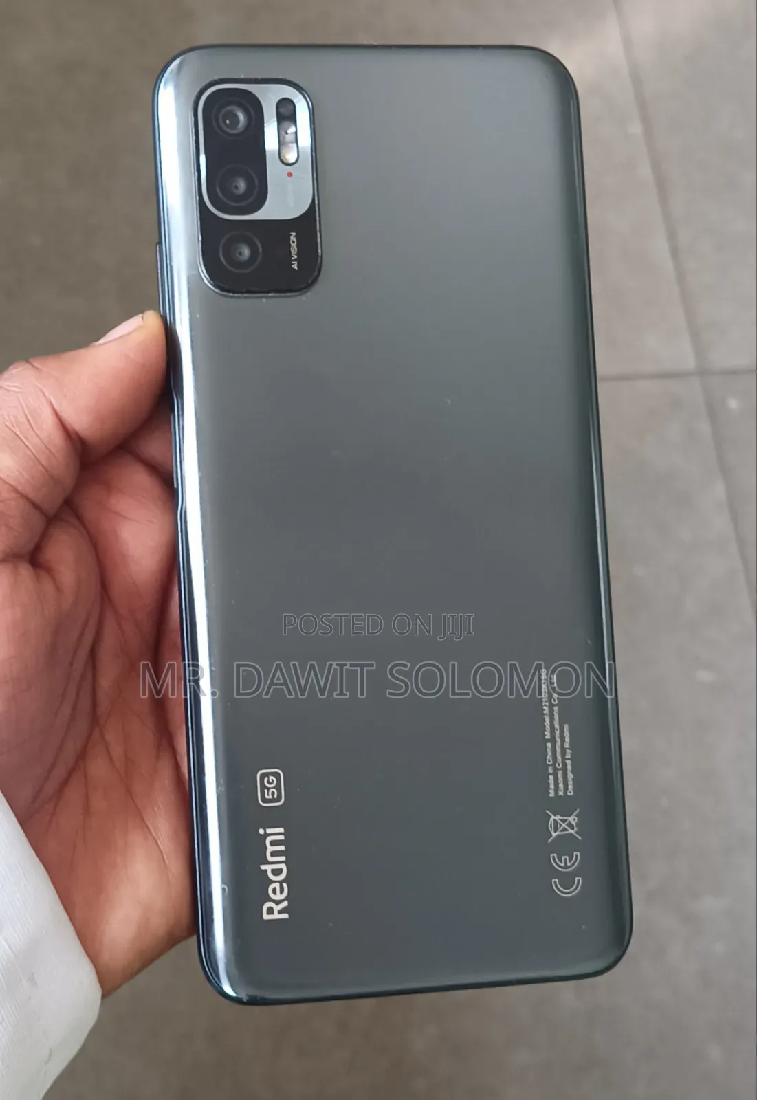 Xiaomi Redmi Note 10 5G 128 GB Black