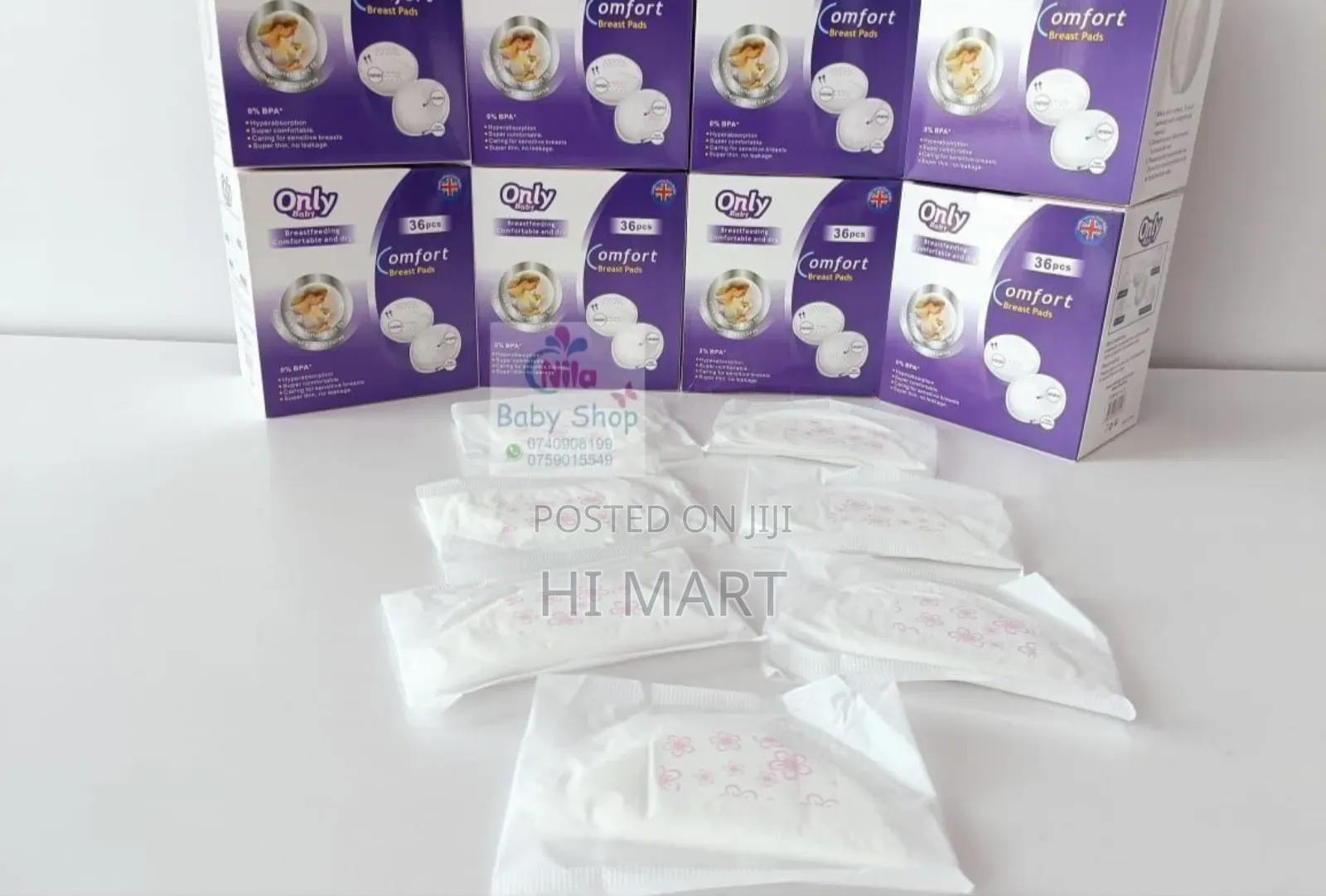 Only Baby Soft and Absorbent Breast Pads(36pcs)