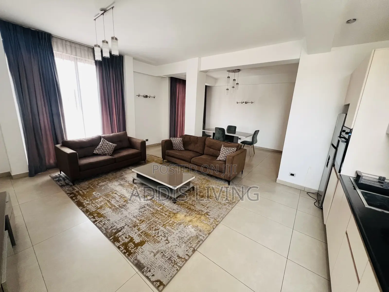 Furnished 2bdrm Apartment in Bole for rent