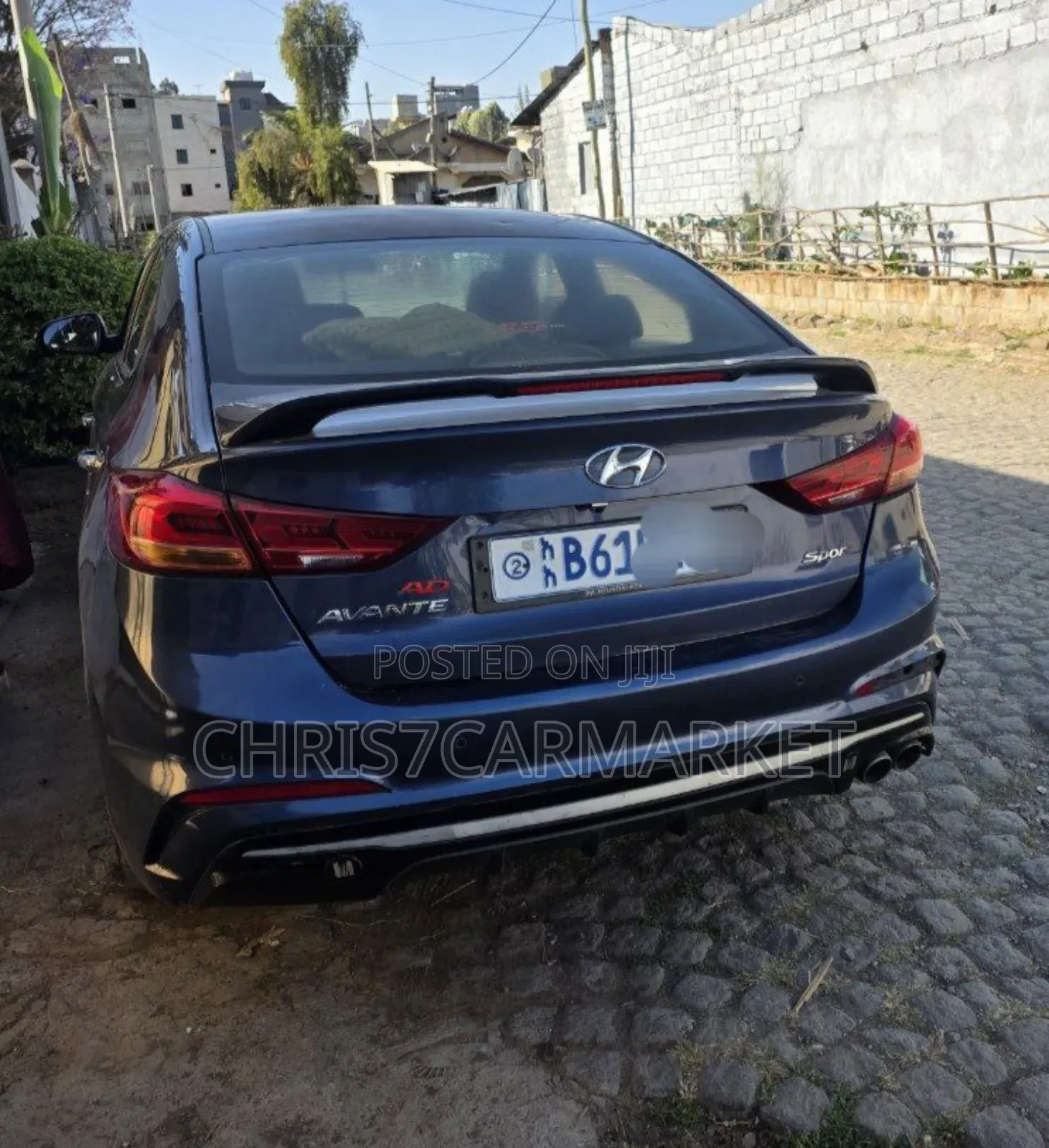 Hyundai Avante 2017 Blue