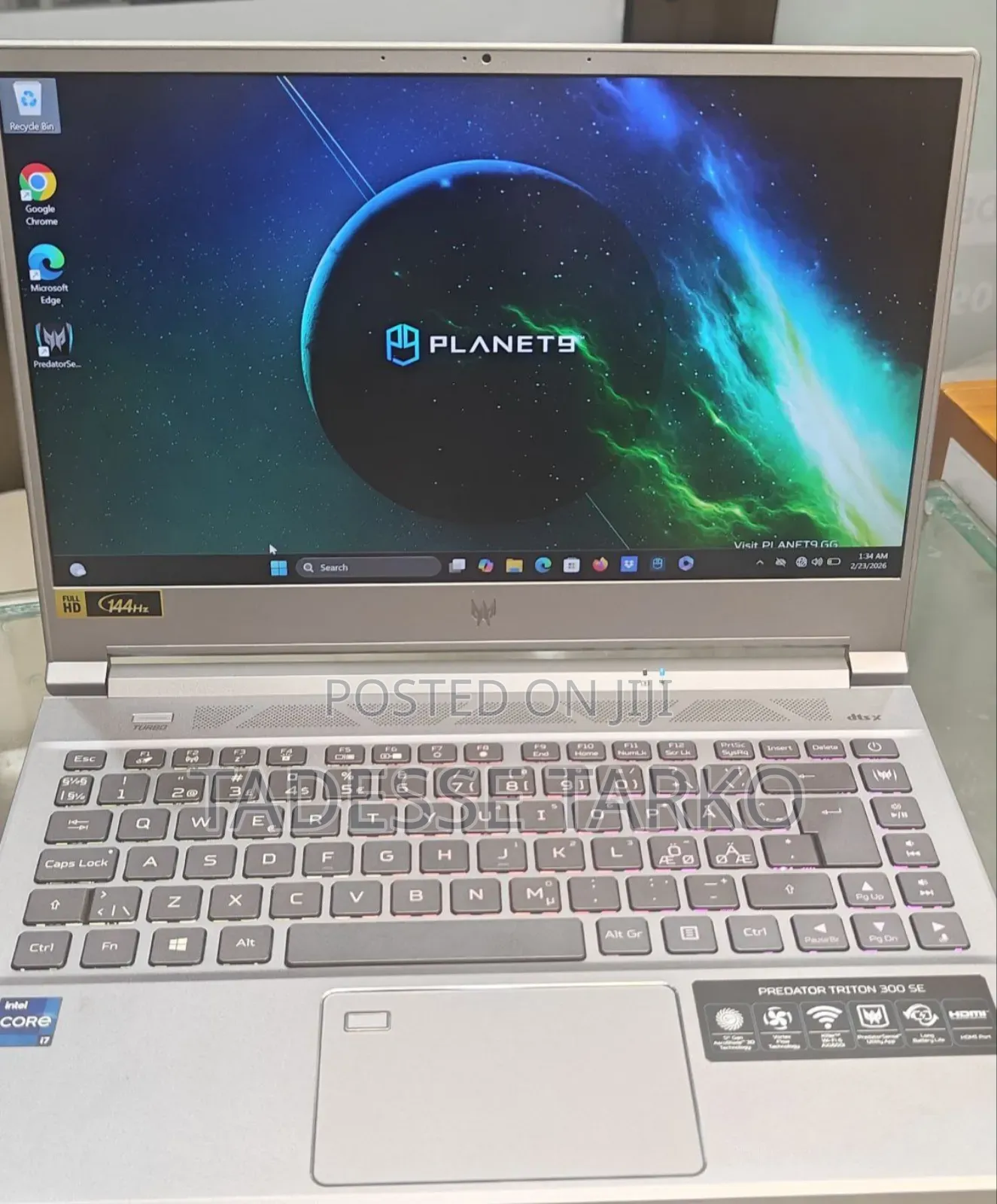 New Laptop Acer 16GB Intel Core i7 SSD 1T