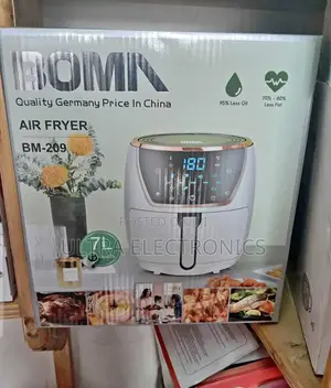 Air Fryer Boma Bm-209 Air Fryer.Capacity 7 Liters.Technology:Uses 360°