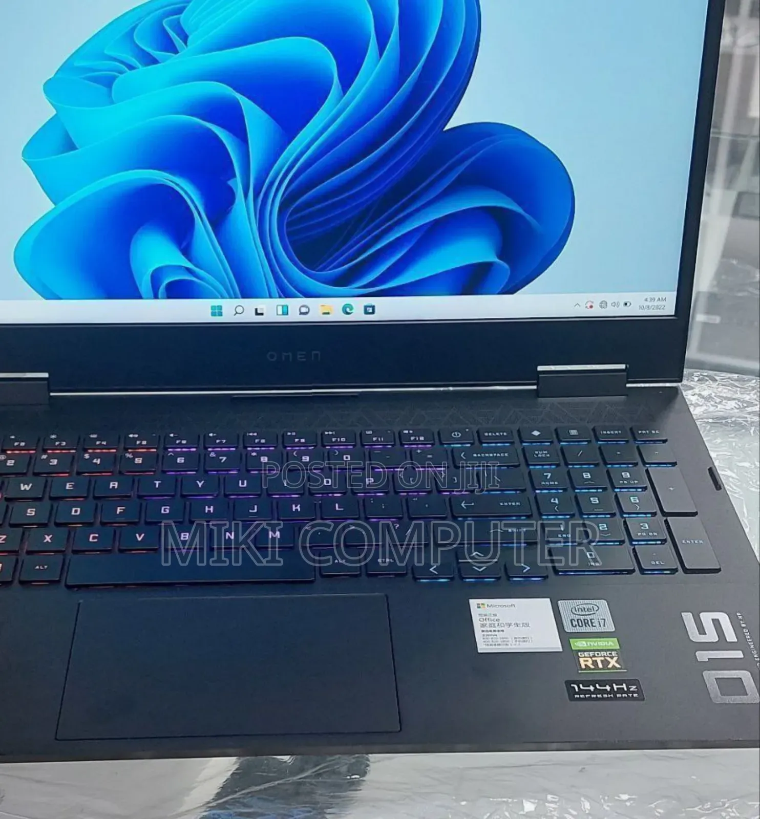 New Laptop HP Omen 15 16GB Intel Core i7 SSD 512GB