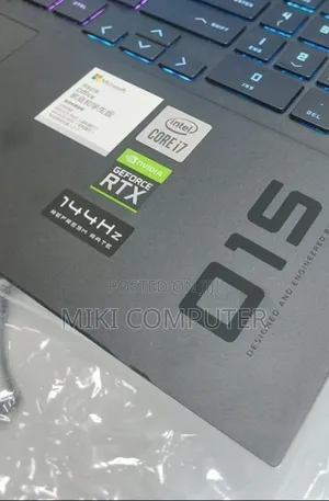 New Laptop HP Omen 15 16GB Intel Core i7 SSD 512GB