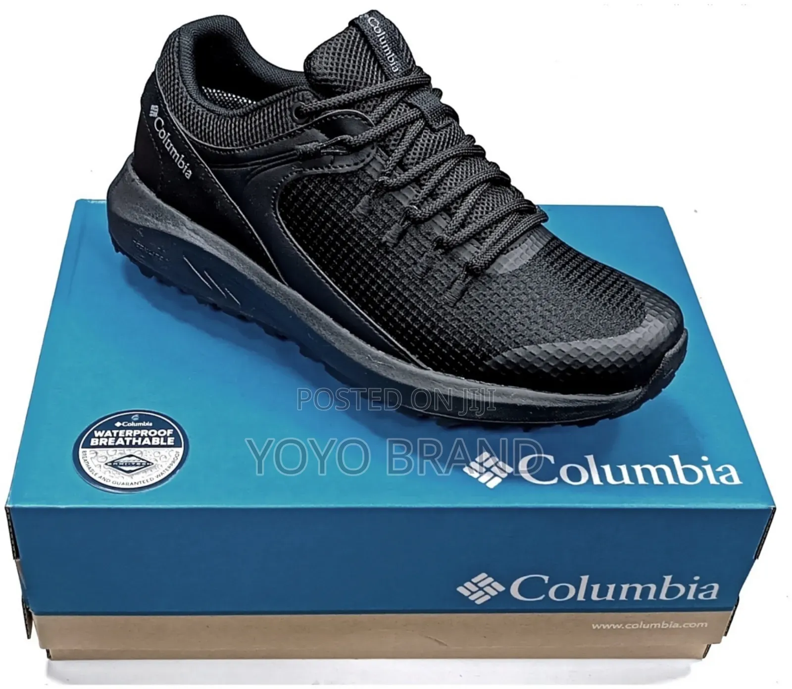 New Arrival Columbia Triple Black Water Proof Sneaker