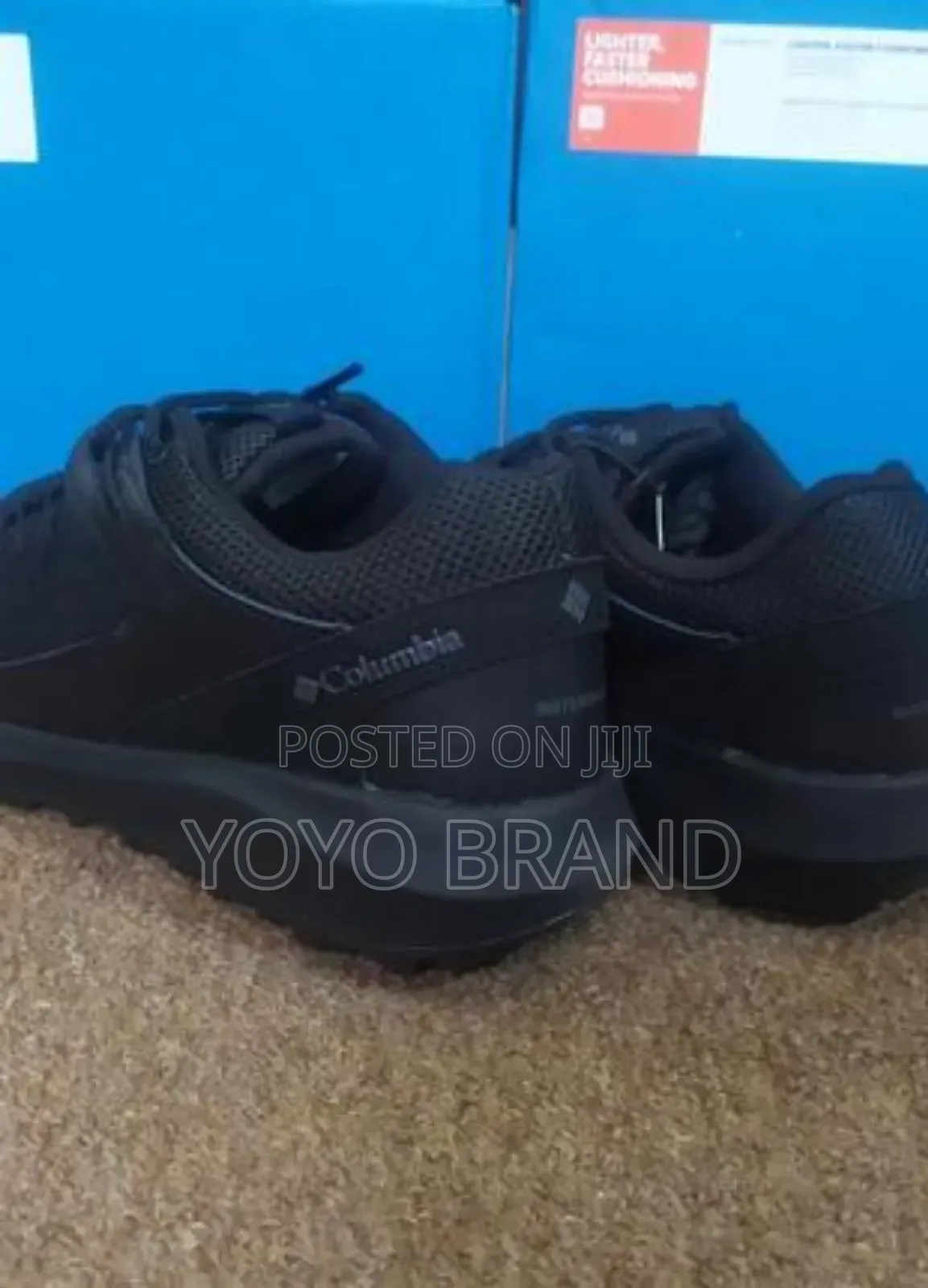 New Arrival Columbia Triple Black Water Proof Sneaker