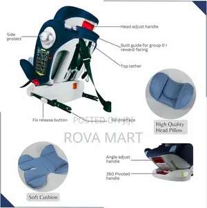 360° Rotating Car Seat With Isofix