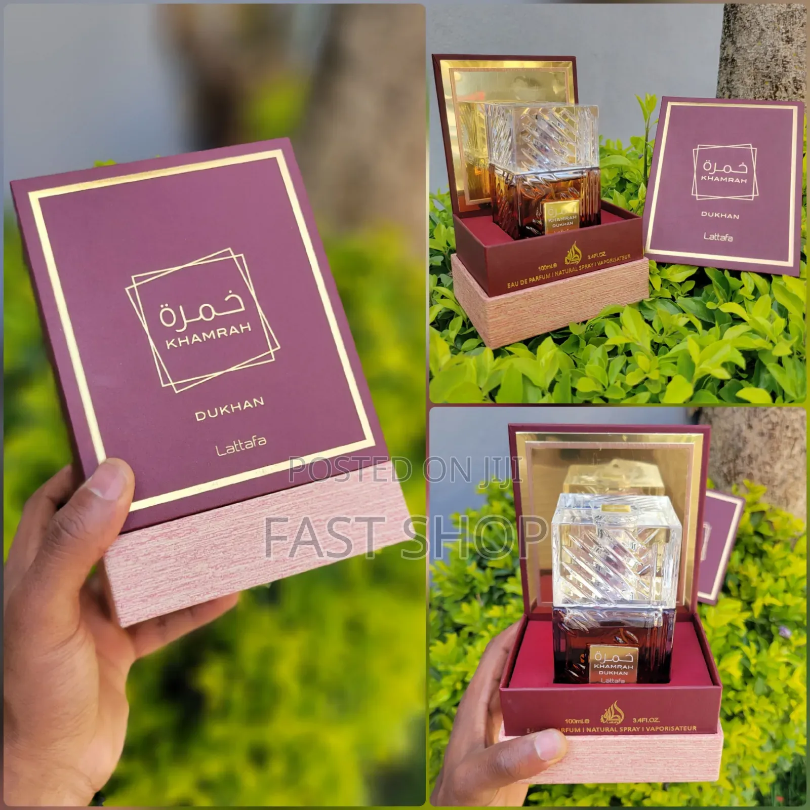 Khamrah Lattafa Dukhan Eau De Parfum – 100ml