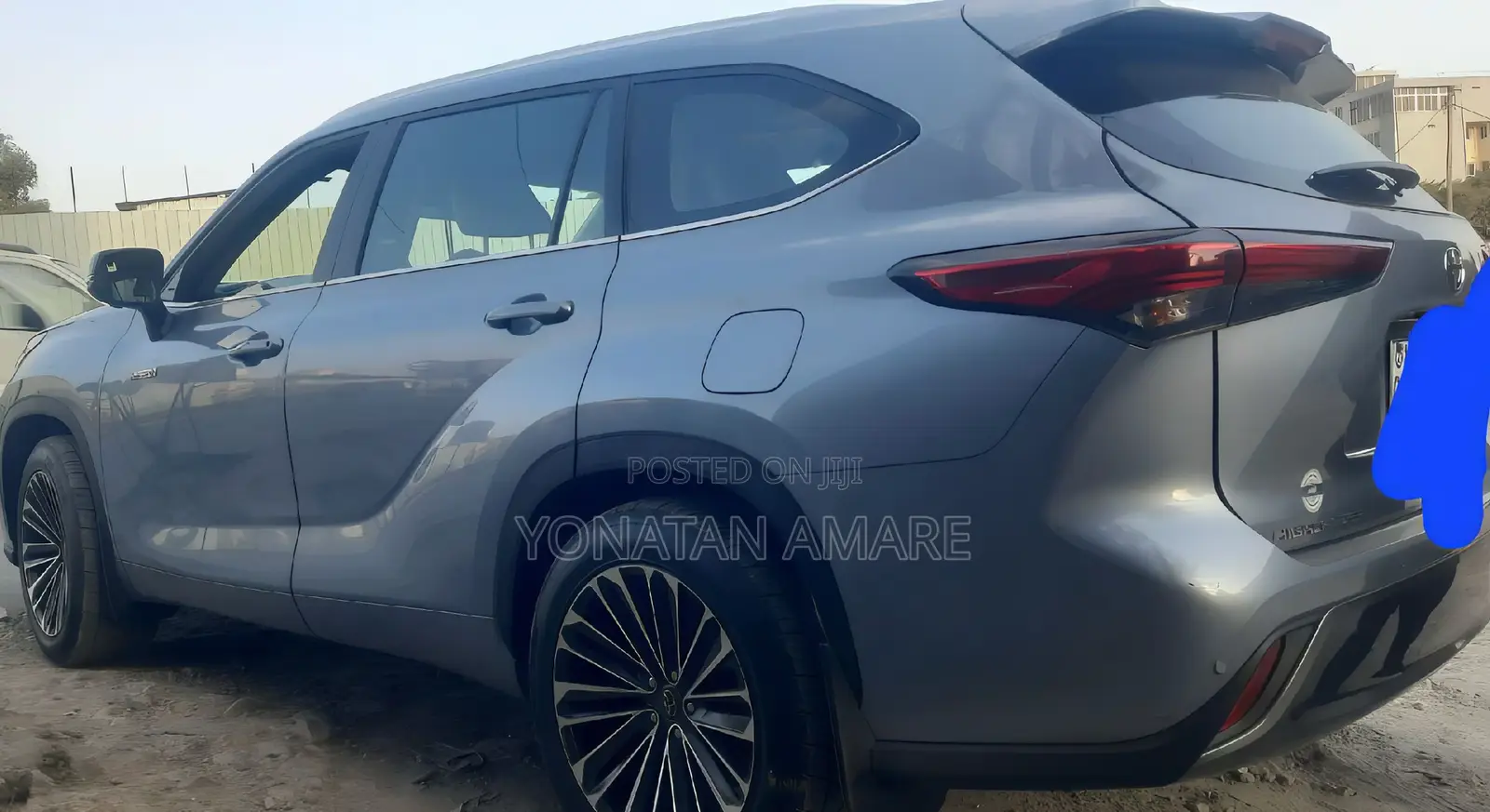 Toyota Highlander Hybrid 2023 Blue