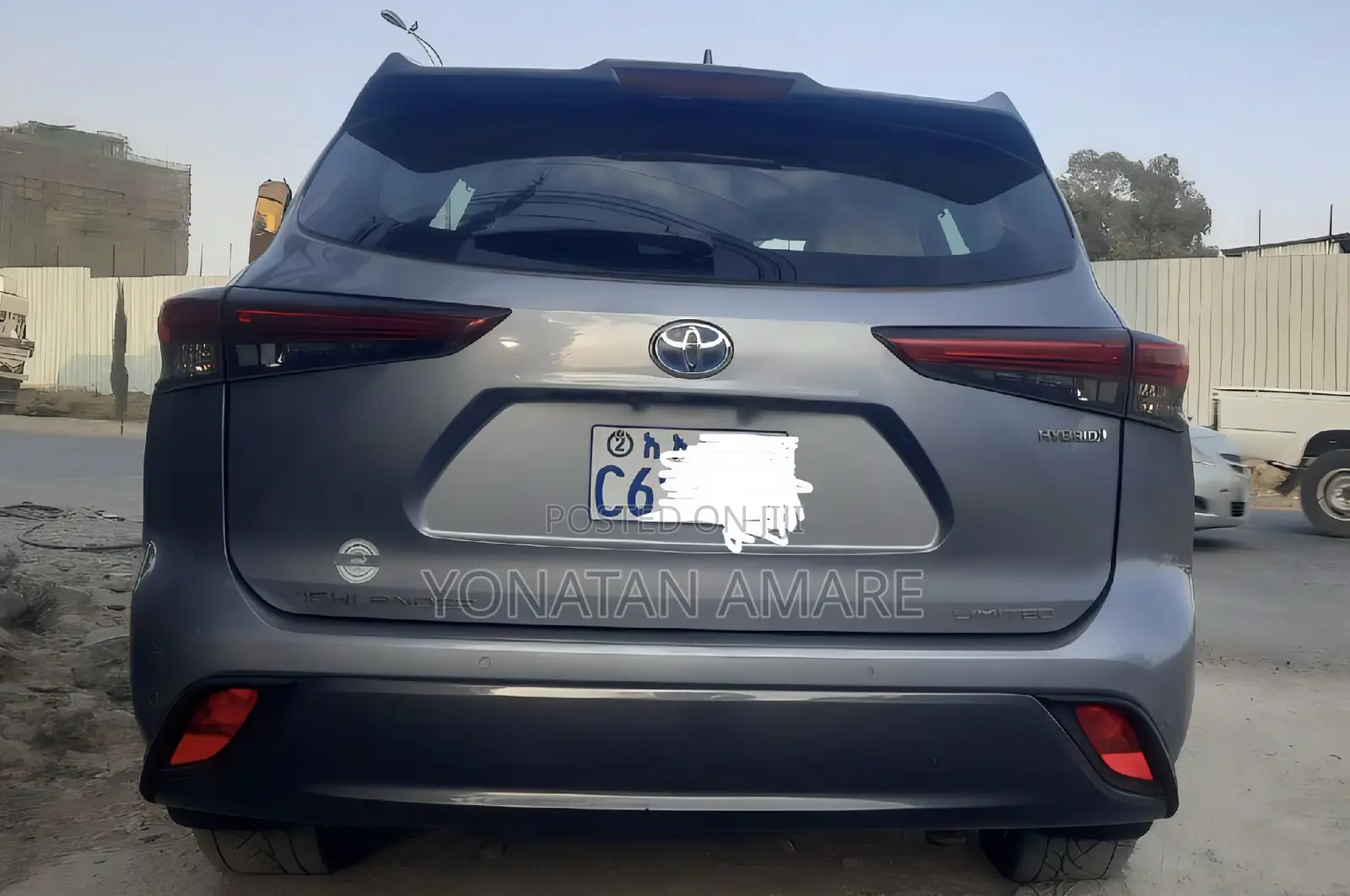 Toyota Highlander Hybrid 2023 Blue