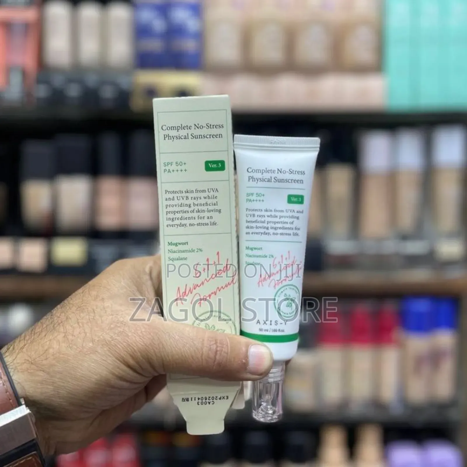 Sun Protection Without the White Cast! Axis-Y SPF 50+