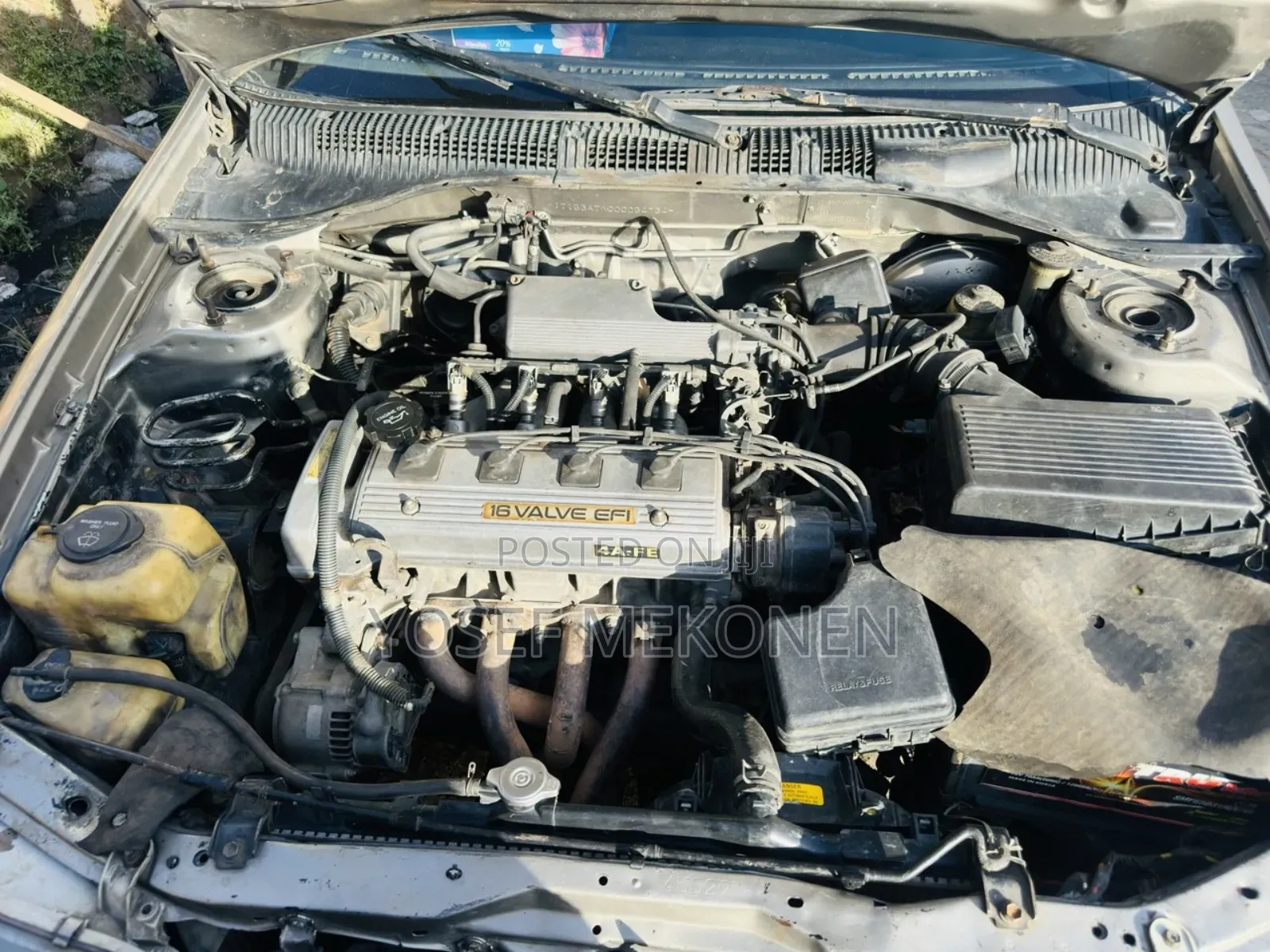 Toyota Carina 1.5 FWD Sedan 1992 Gray