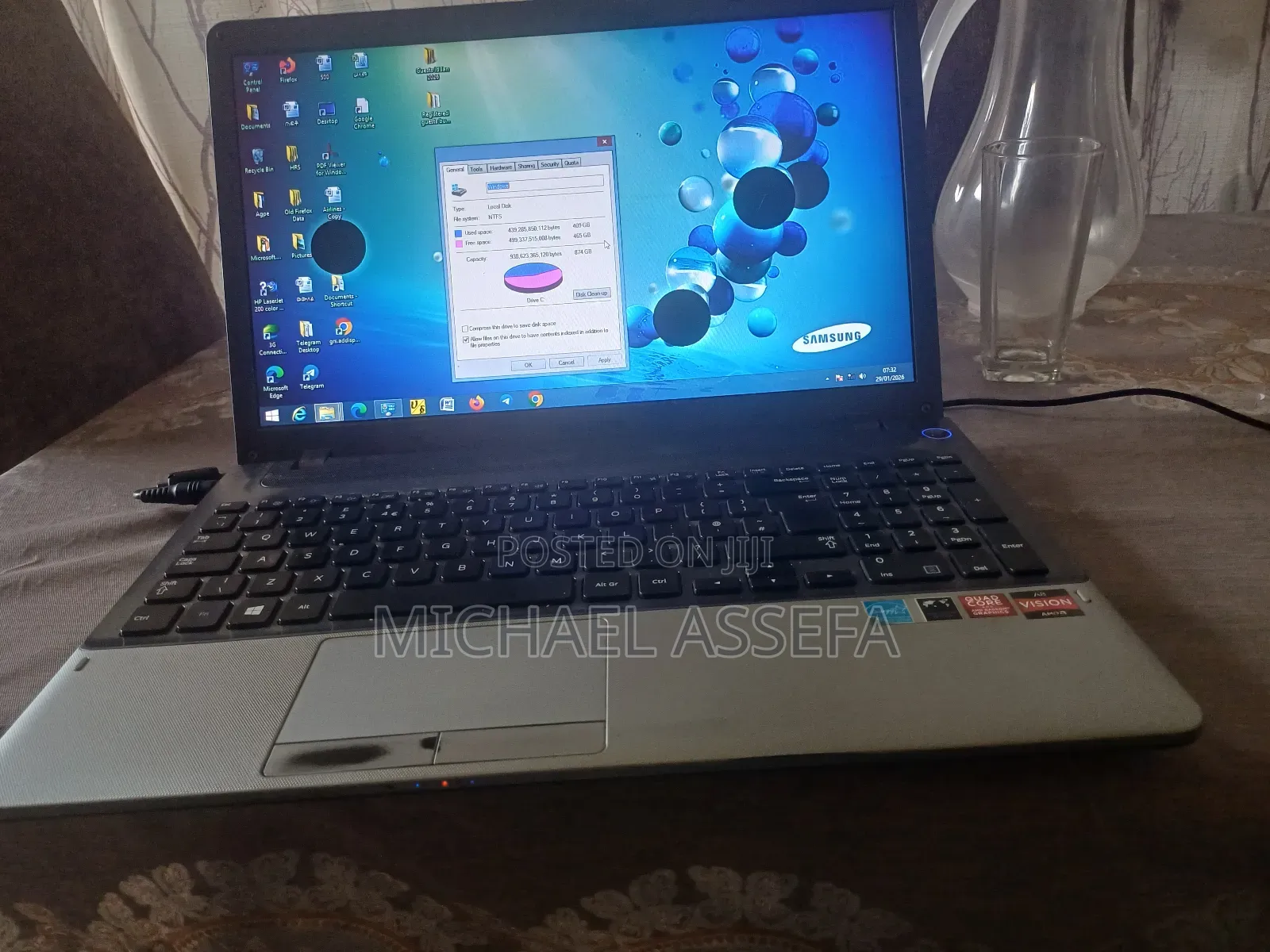 Laptop Samsung S3520 6GB AMD A10 HDD 1T