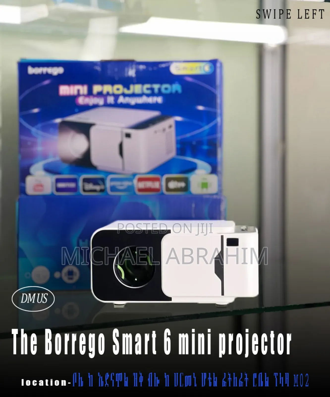 Borrego Smart 6 Mini Projector