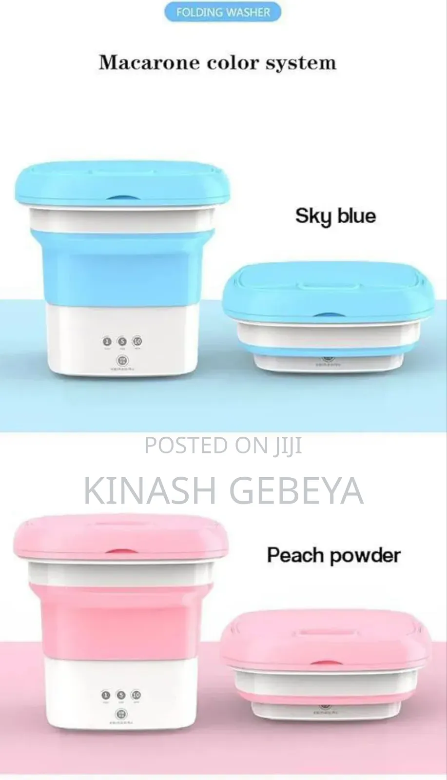 High Quality Mini Foldable Washing Machine