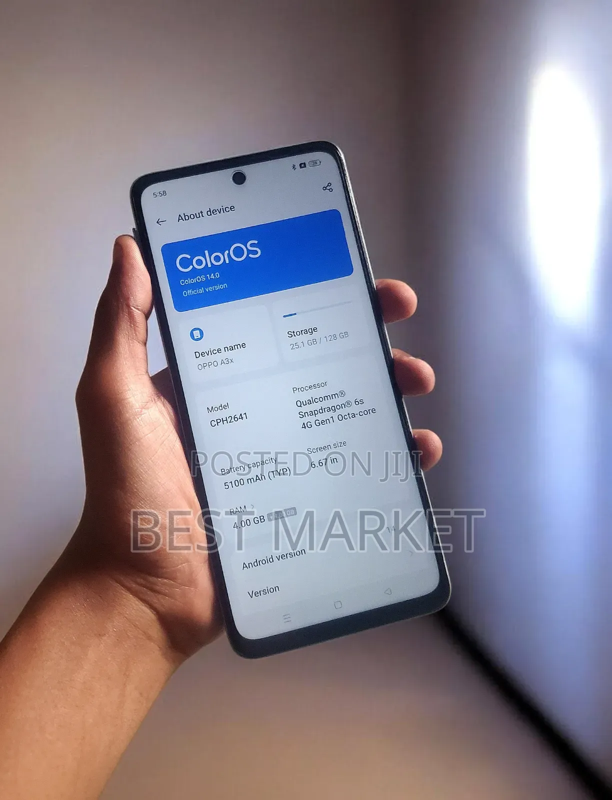 New Oppo A3X 4G 128 GB