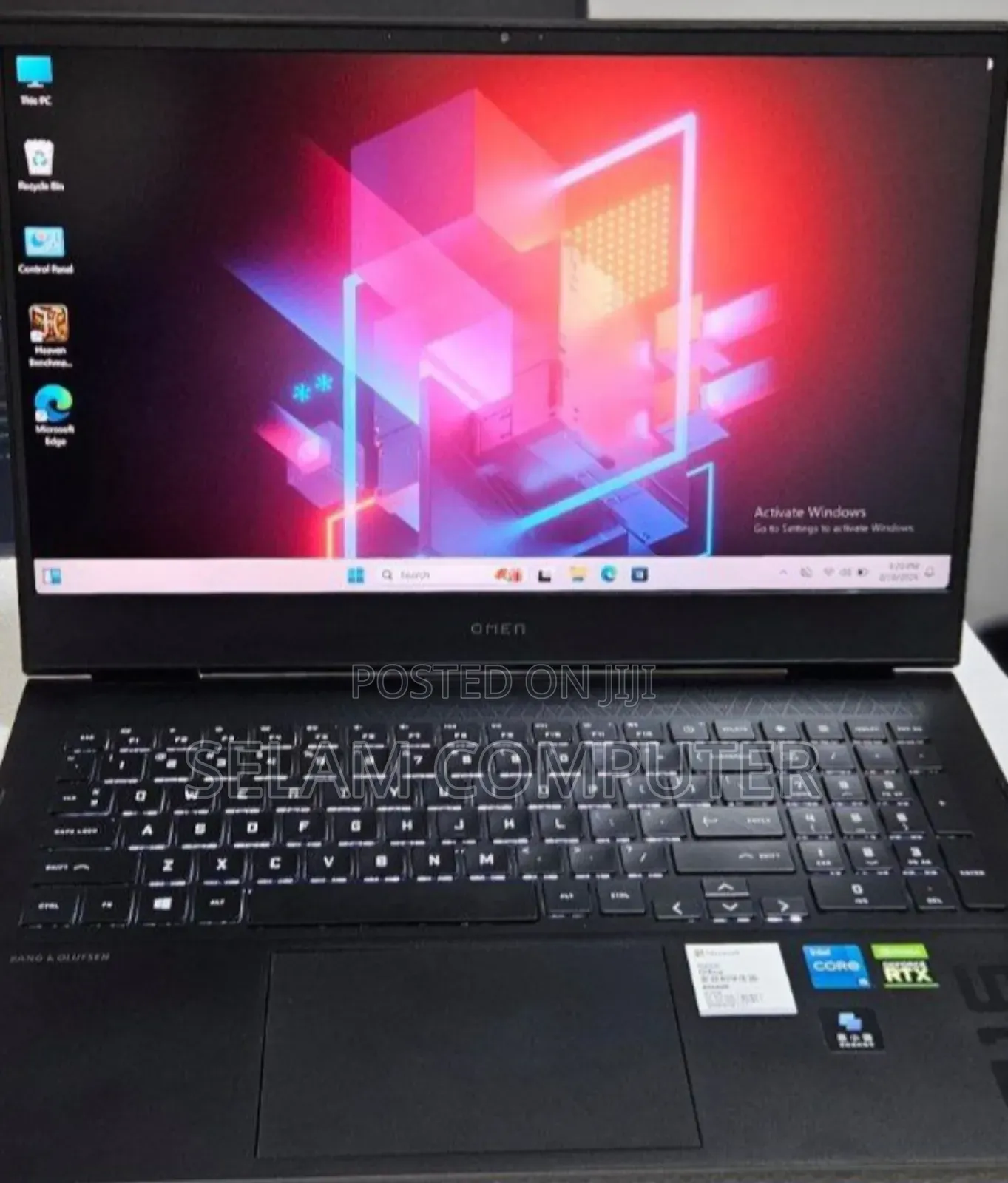 New Laptop HP Omen 16 16GB Intel Core i5 SSD 512GB