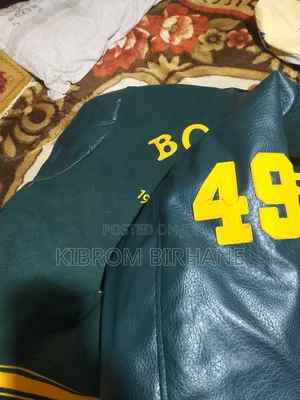 Brand New Green Leather Jacket