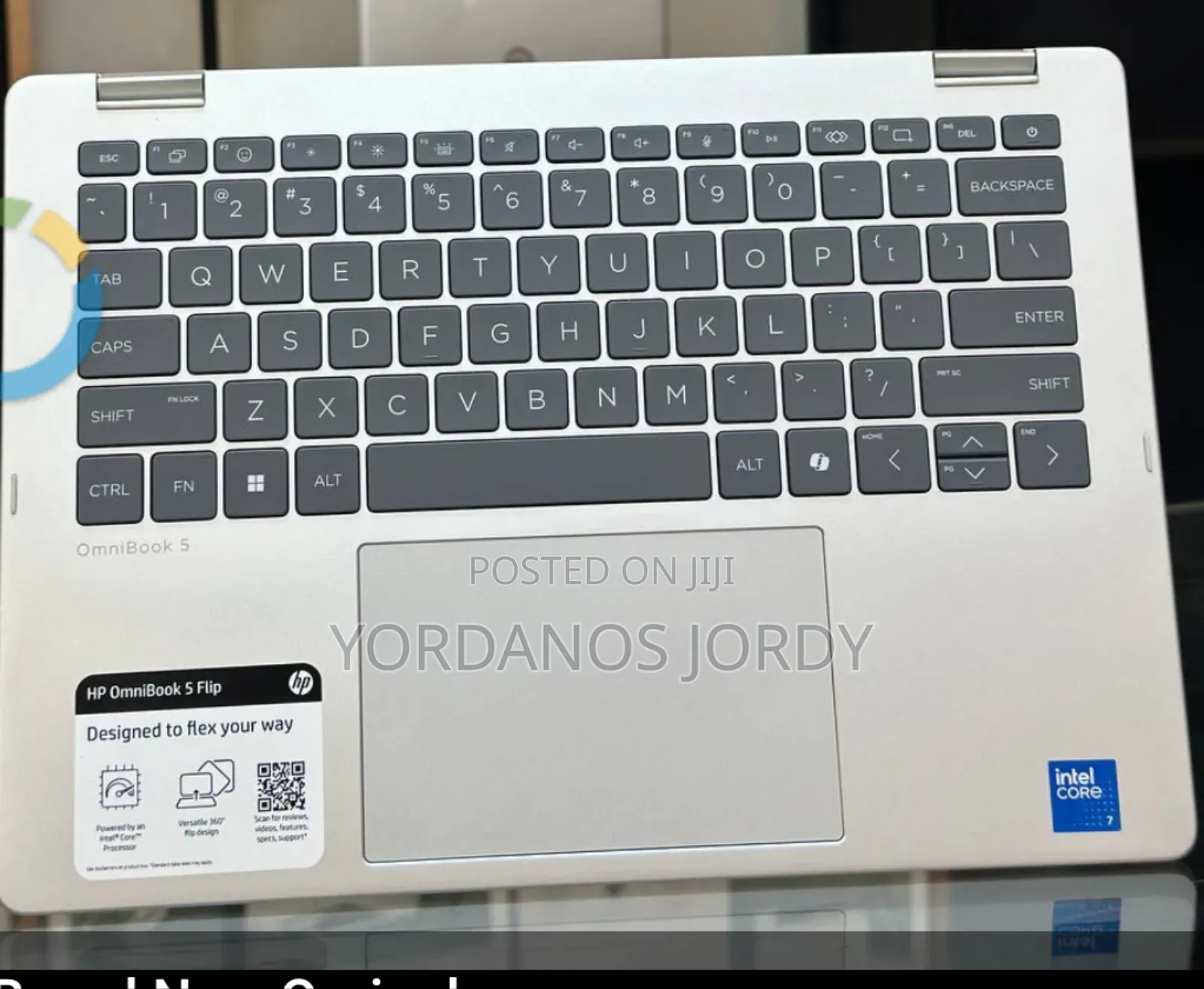 New Laptop HP OmniBook 5 Flip 16GB Intel Core 7 SSD 512GB