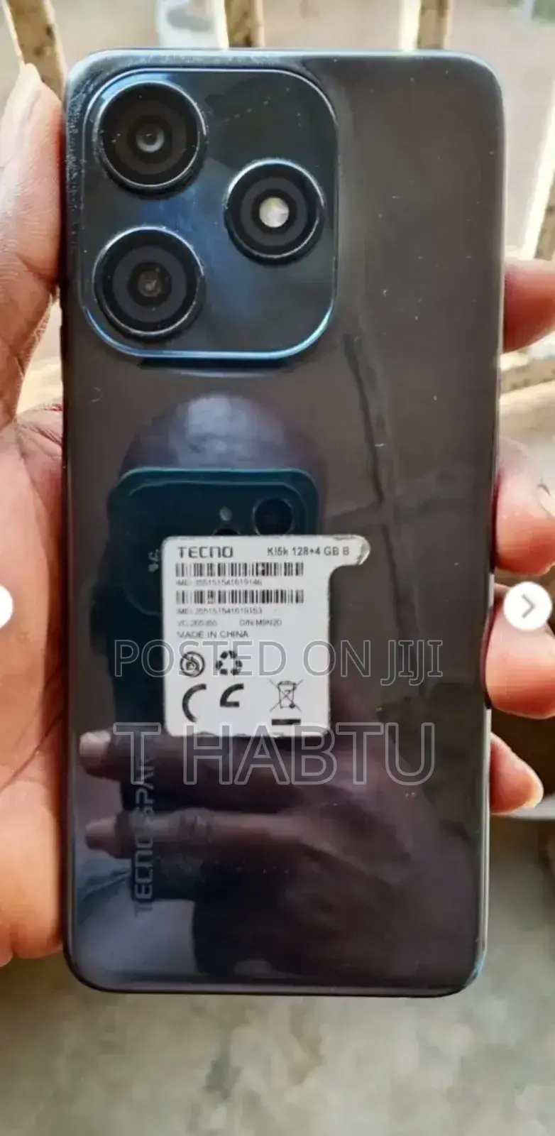 Tecno Spark 10 128 GB Black