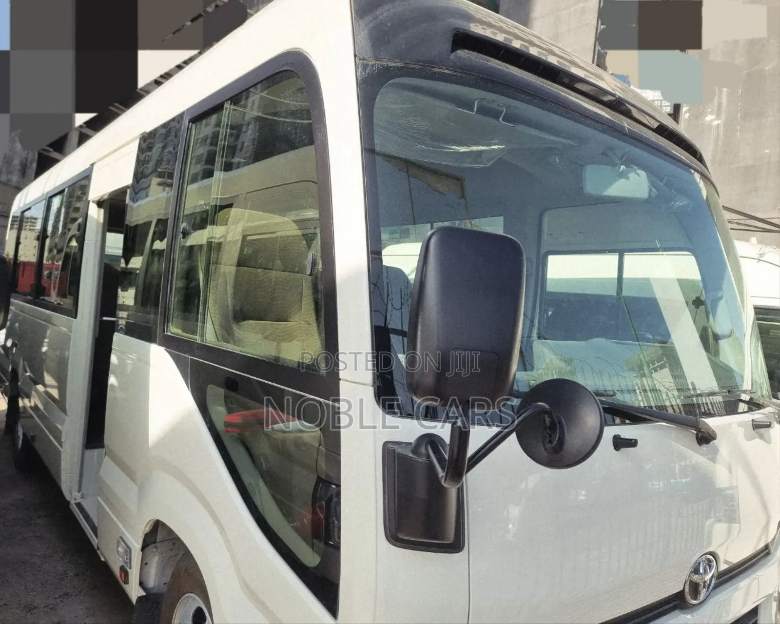 New Toyota Coaster 2025 White