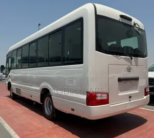 New Toyota Coaster 2025 White
