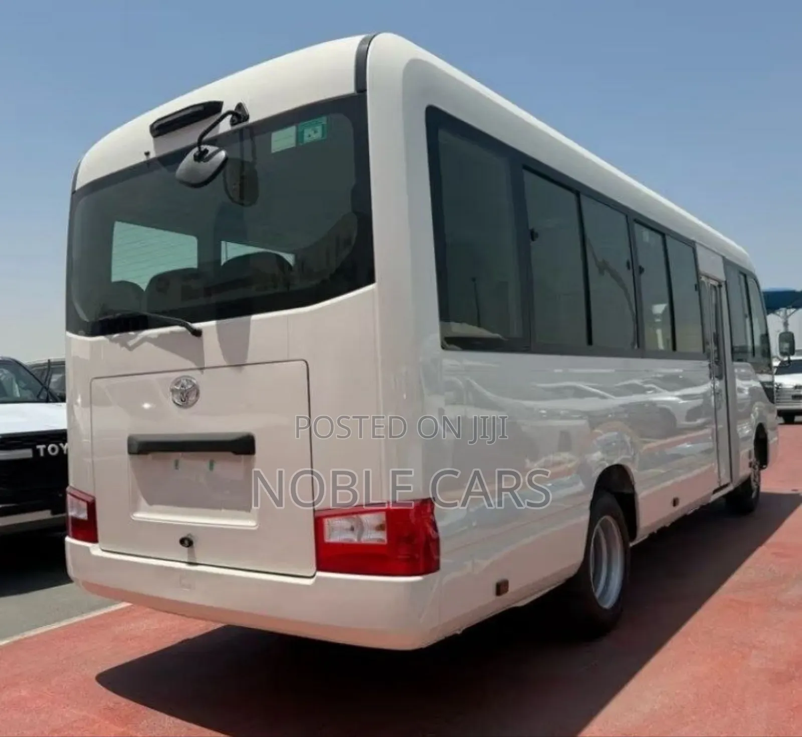 New Toyota Coaster 2025 White