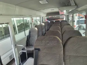 New Toyota Coaster 2025 White