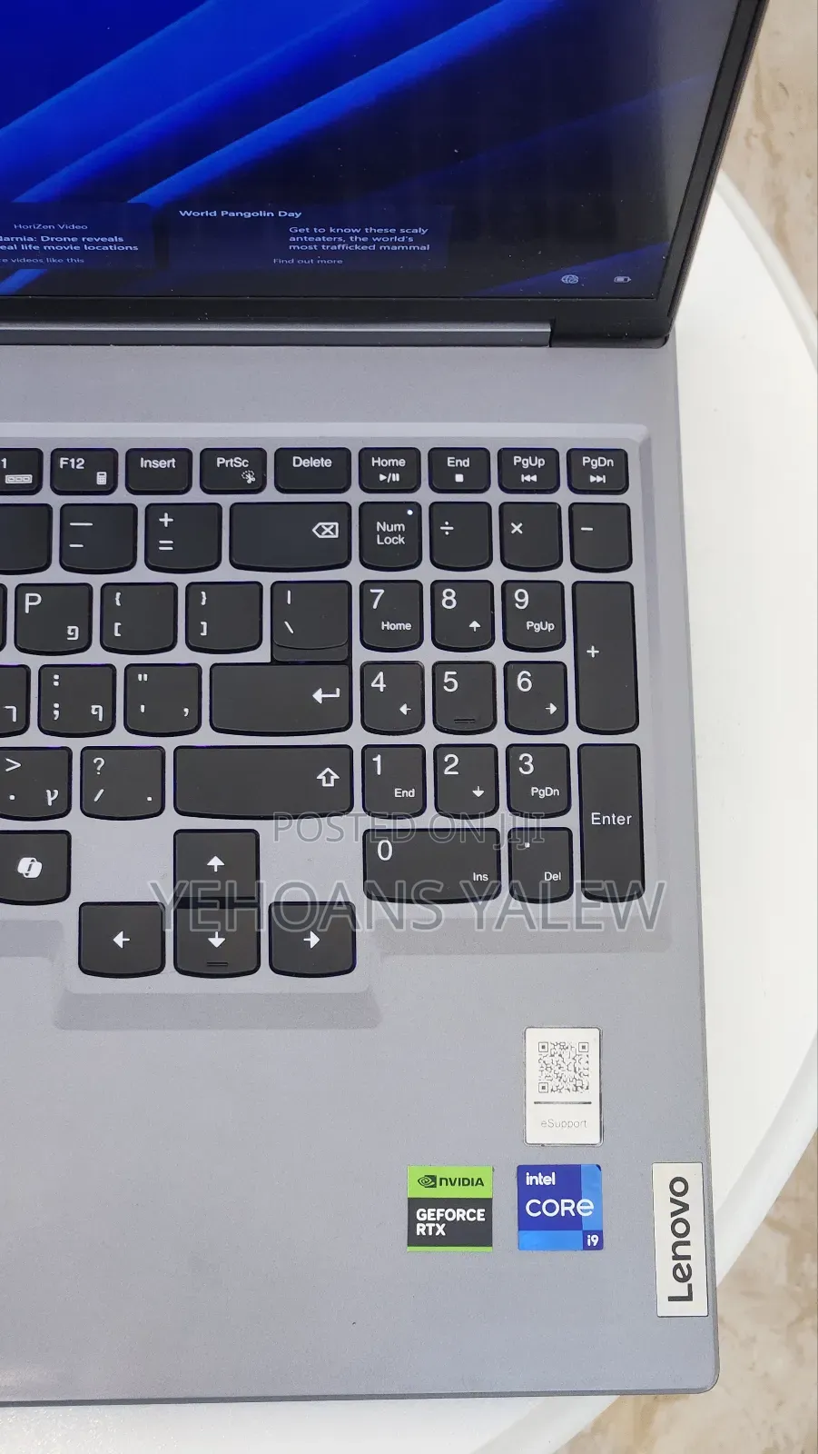 New Laptop Lenovo Legion 5 32GB Intel Core i9 SSD 1T