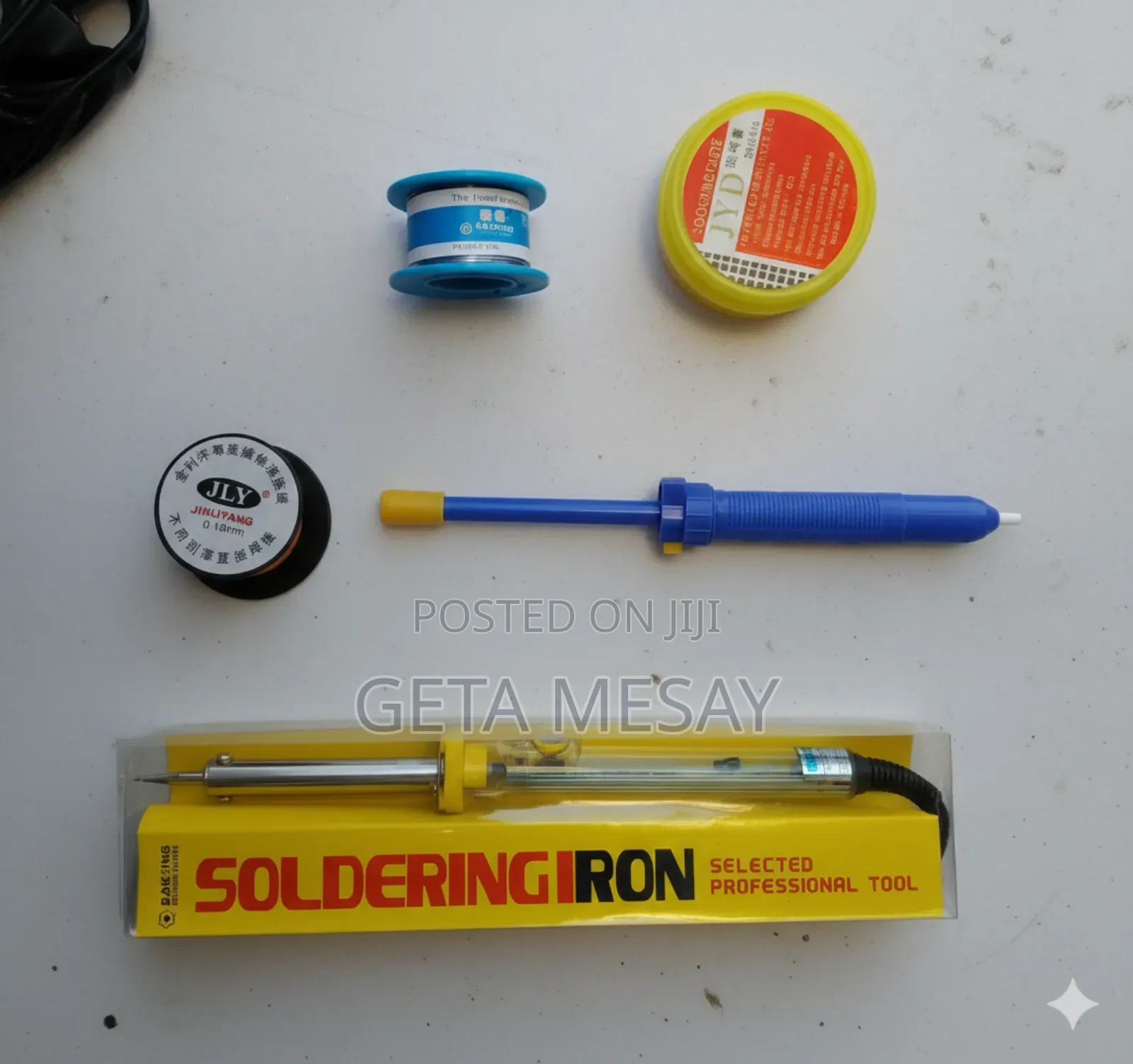Professional 5-Piece Soldering Electronics Repair Combo Kit