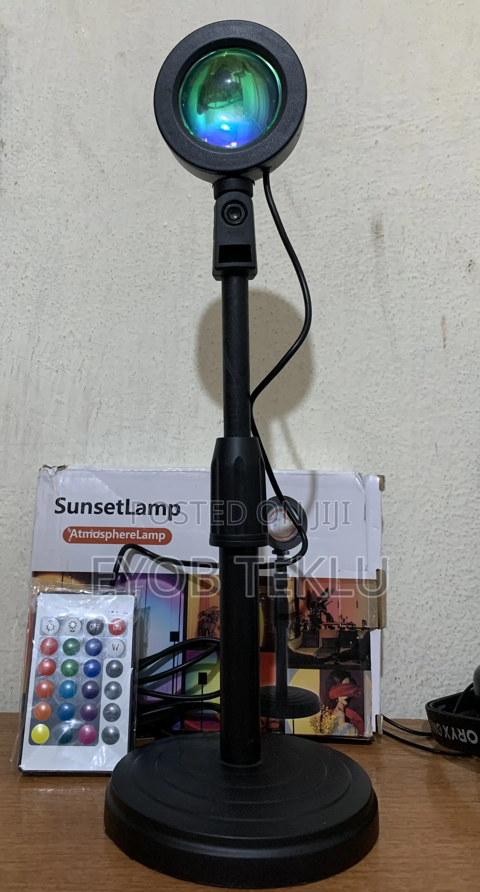 Led Projecters Night Light Sun Set Lamp RGB Led Corner Light