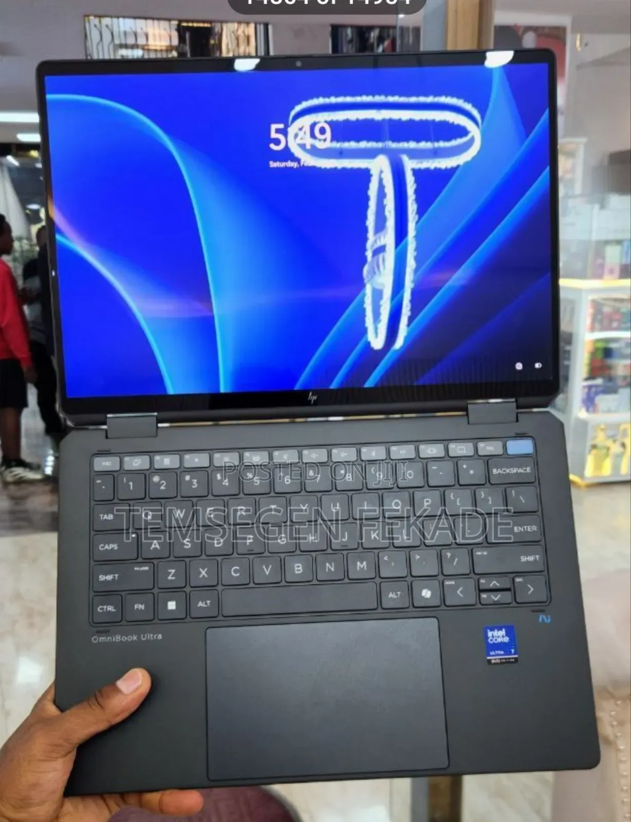 New Laptop HP OmniBook Ultra Flip 14" 16GB Intel Core Ultra 7 SSD 1T