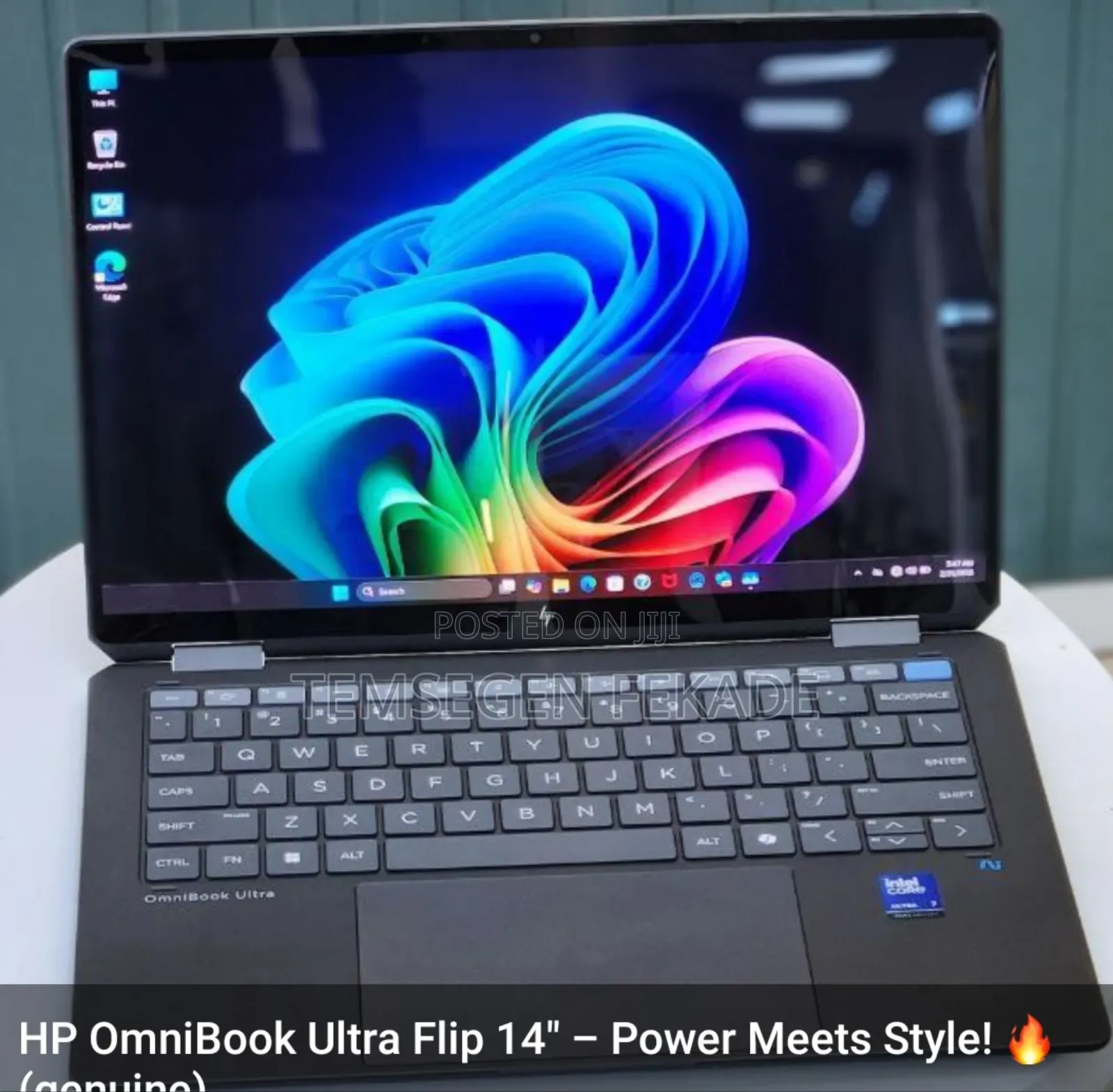 New Laptop HP OmniBook Ultra Flip 14" 16GB Intel Core Ultra 7 SSD 1T