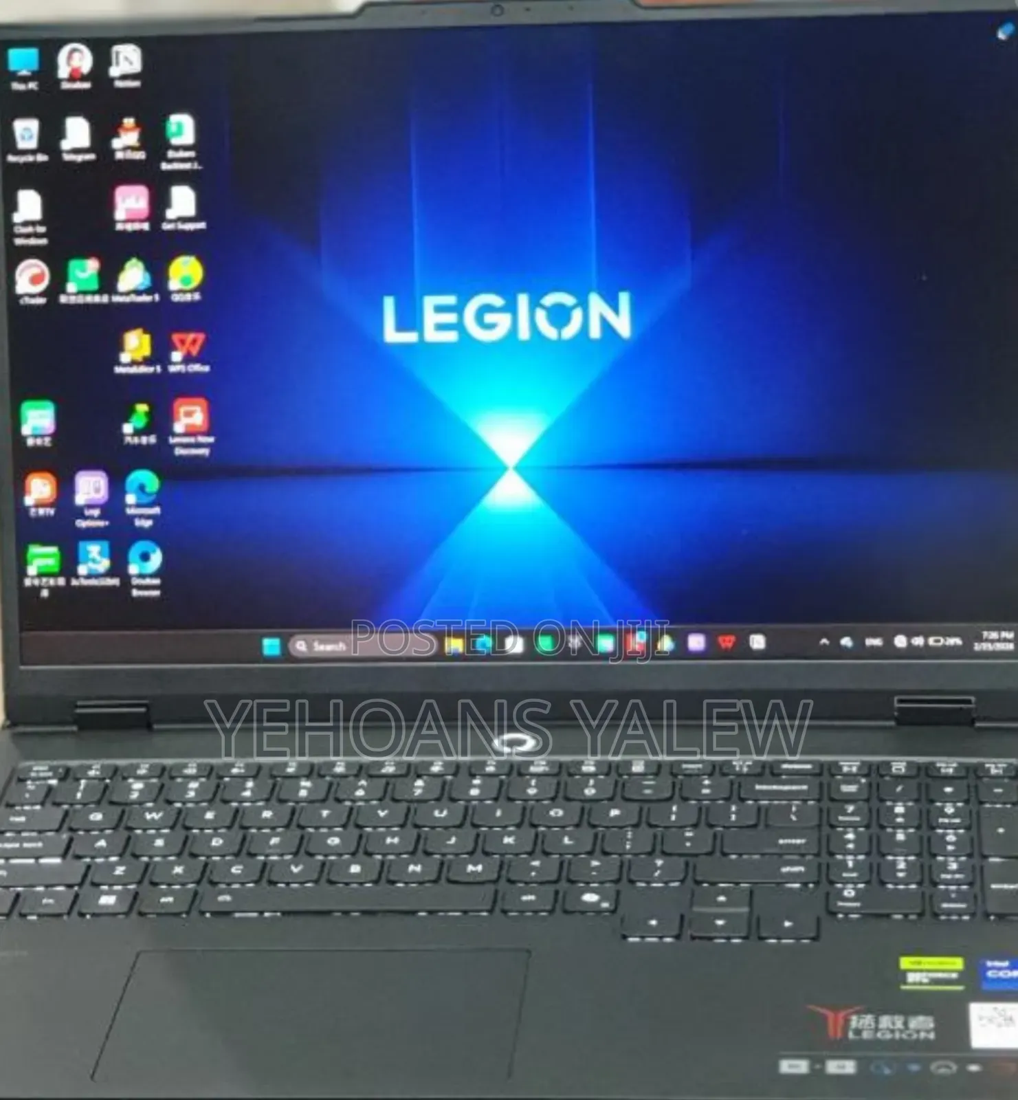 New Lenovo Legion Y7000P IRX9 Gaming Laptop 16GB Intel Core i7 SSD 1T