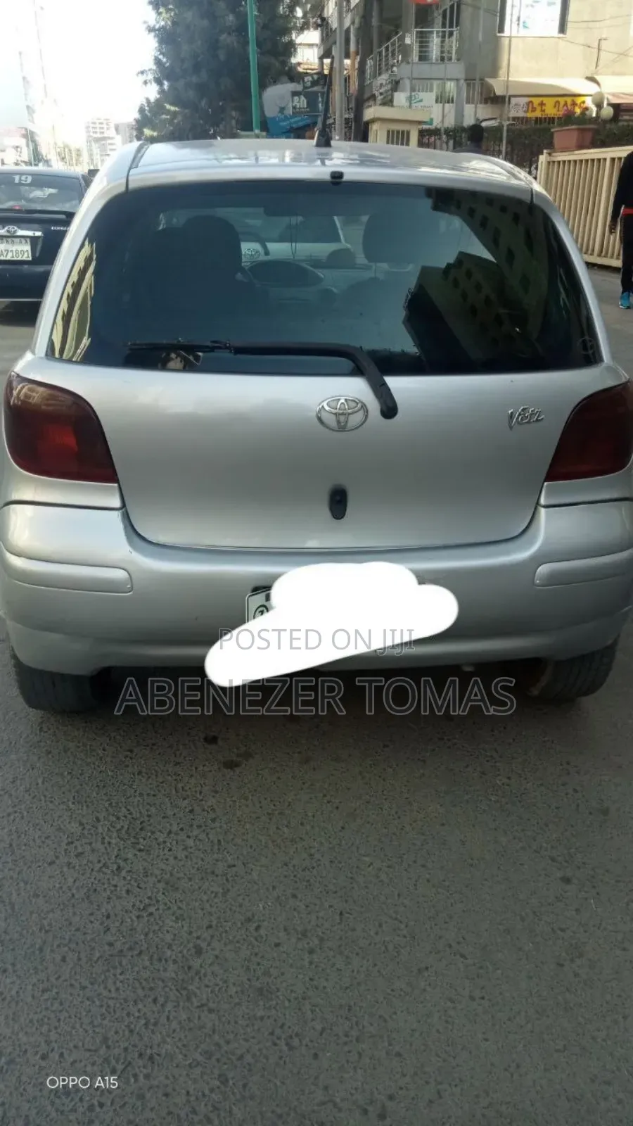 Toyota Vitz 2003 Silver