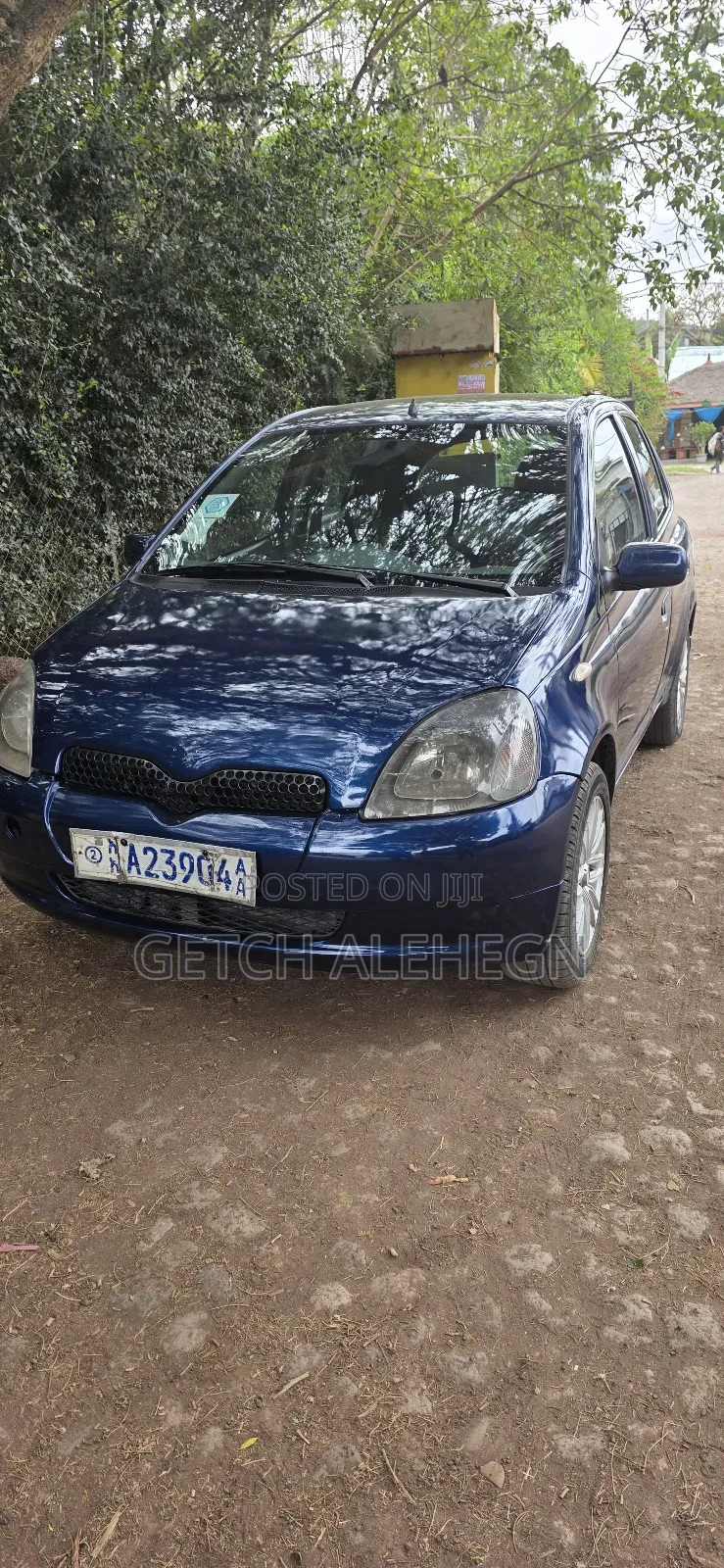 Toyota Vitz 1.3 AWD 3dr 2001 Blue