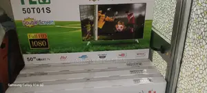Tev Smart Tv 5o Inch Andrid Doubel Gelass New 2025 Model