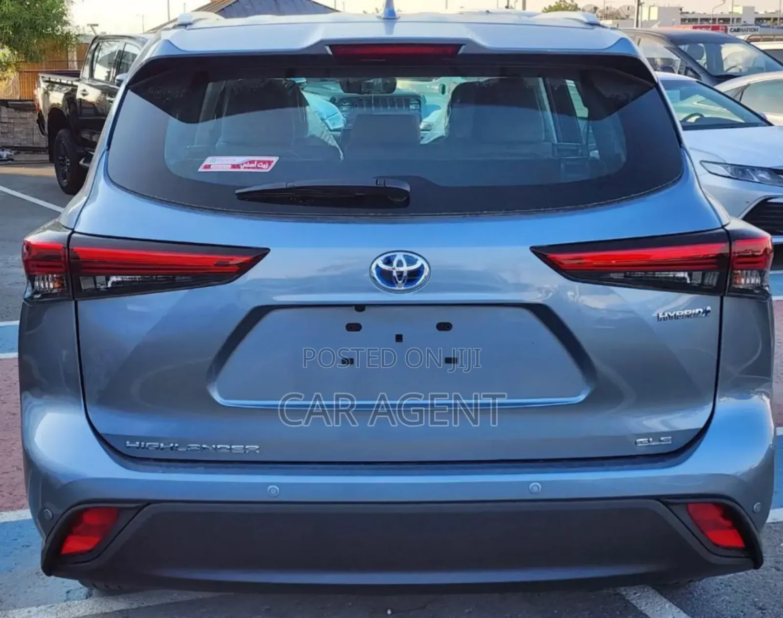 New Toyota Highlander Hybrid 2023 Gray