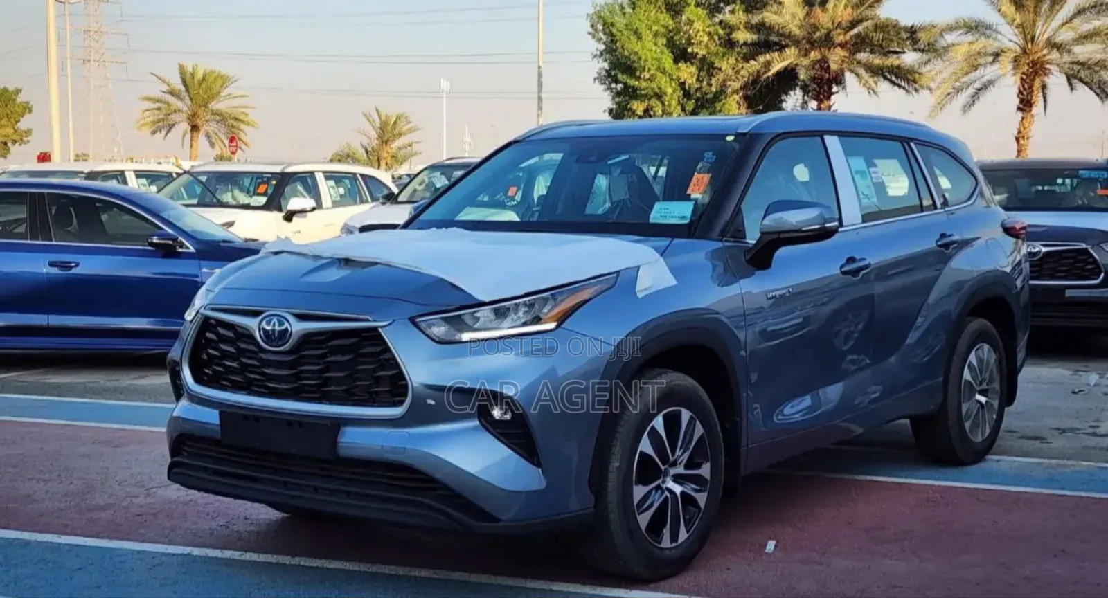 New Toyota Highlander Hybrid 2023 Gray