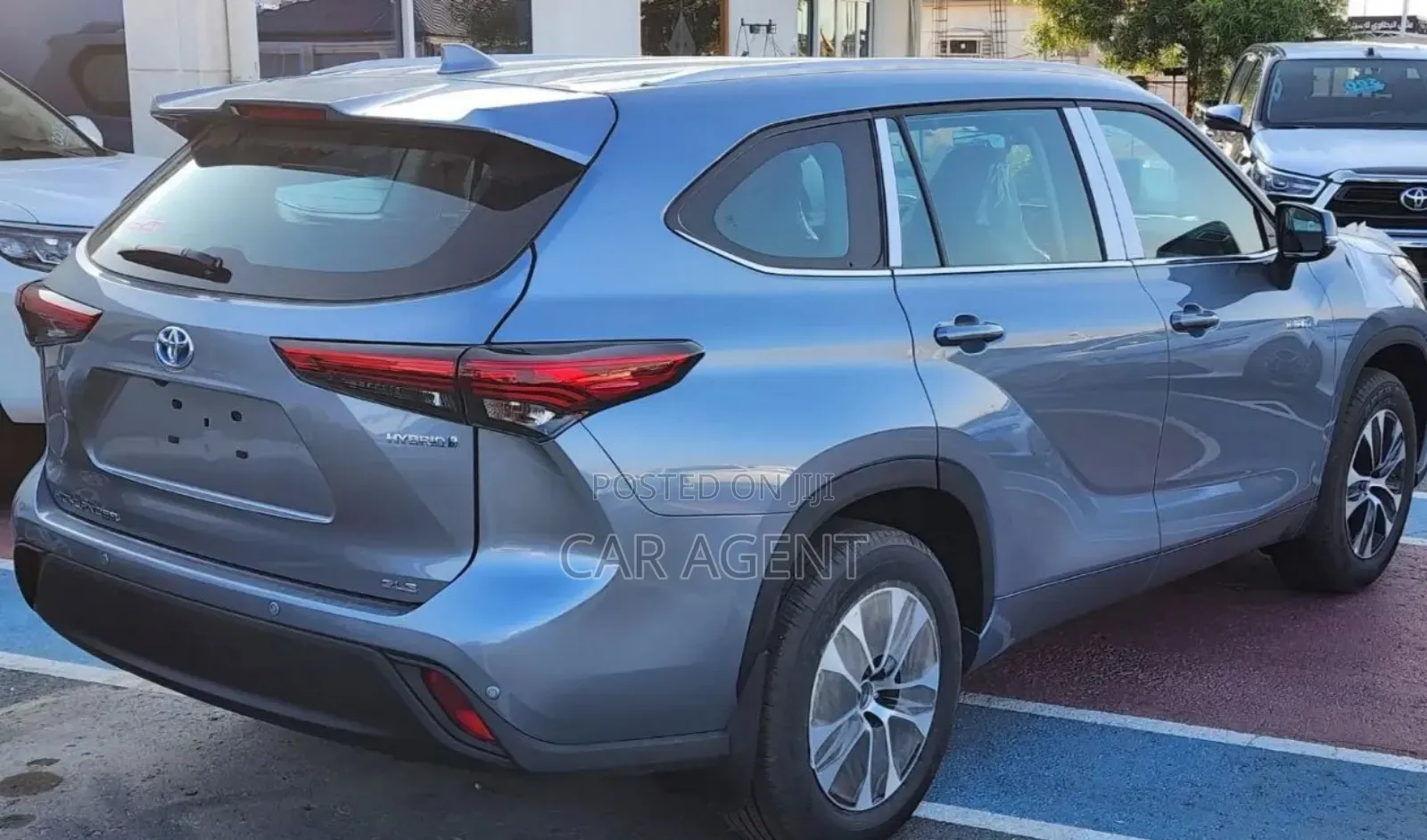 New Toyota Highlander Hybrid 2023 Gray