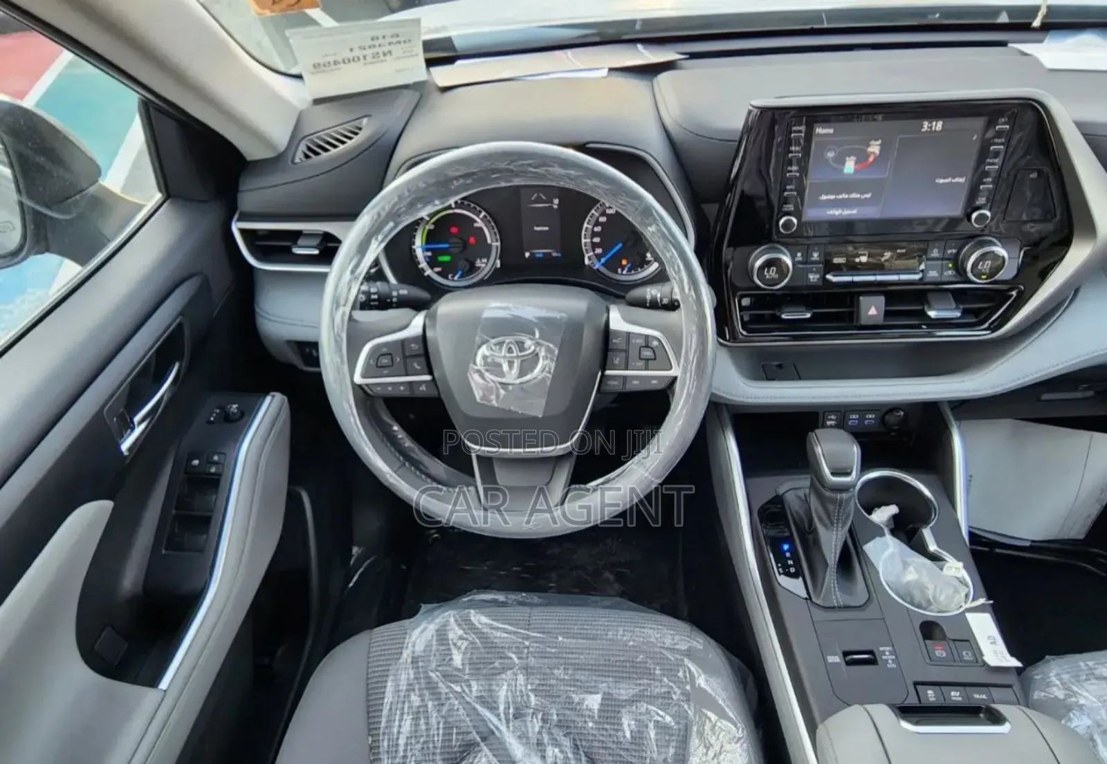 New Toyota Highlander Hybrid 2023 Gray