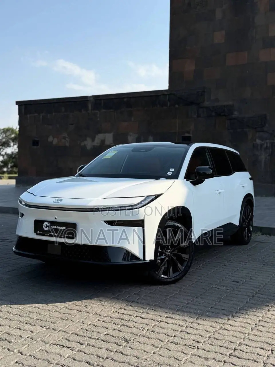 New Toyota bZ3 2025 White