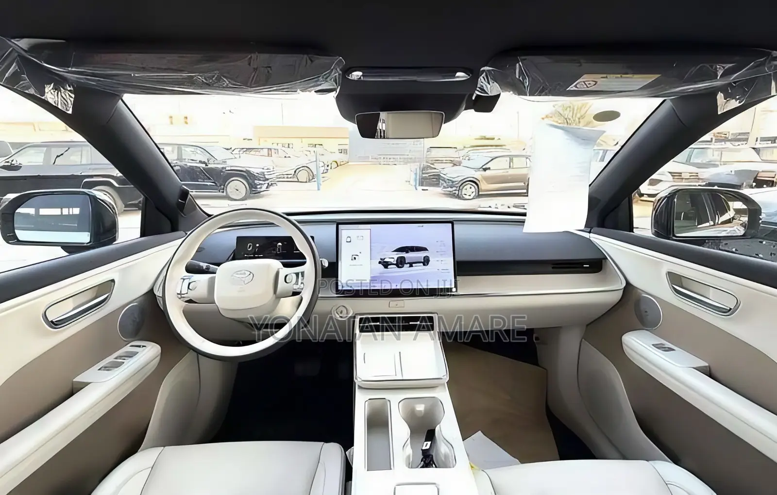 New Toyota bZ3 2025 White