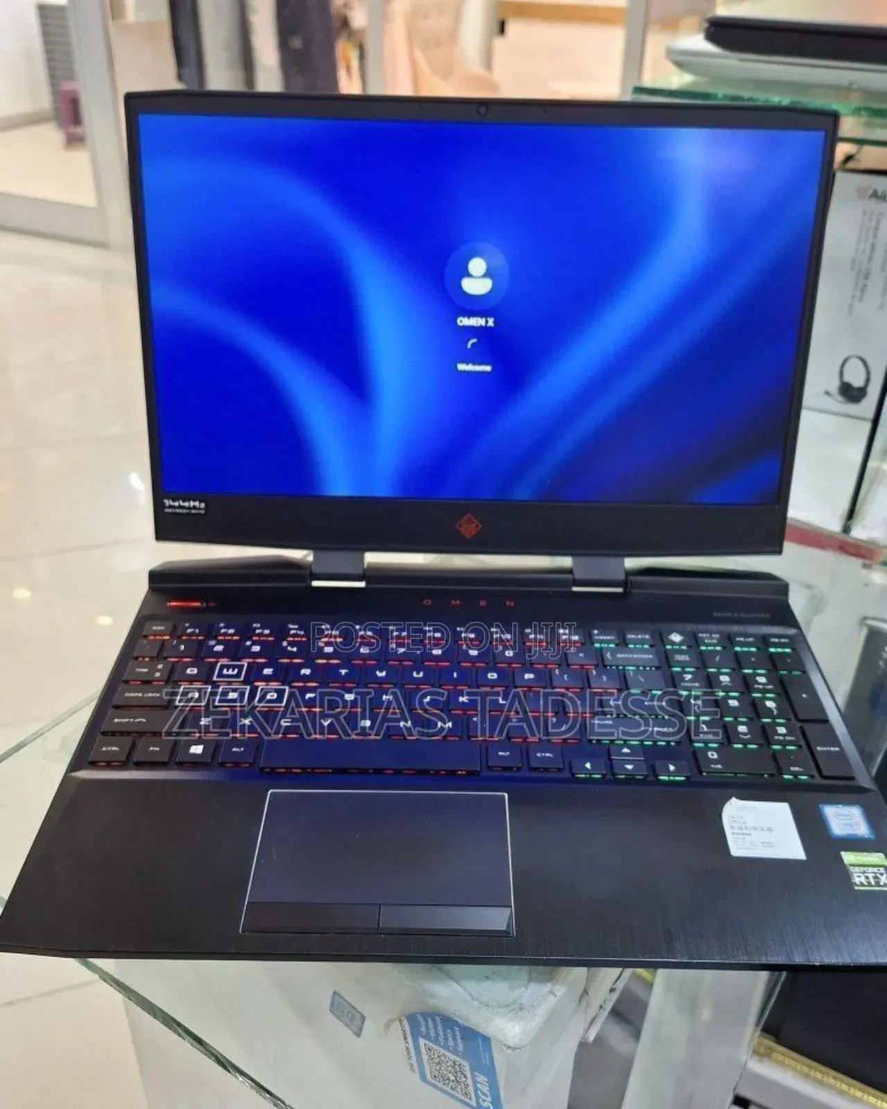 New Laptop HP Omen X 16GB Intel Core i5 SSD 512GB