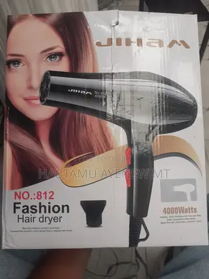 Jiham Hair Dryer Fan Paystra 812 ጂሀም ፓይስትራ የፀጉር ማድረቂያ ፋን
