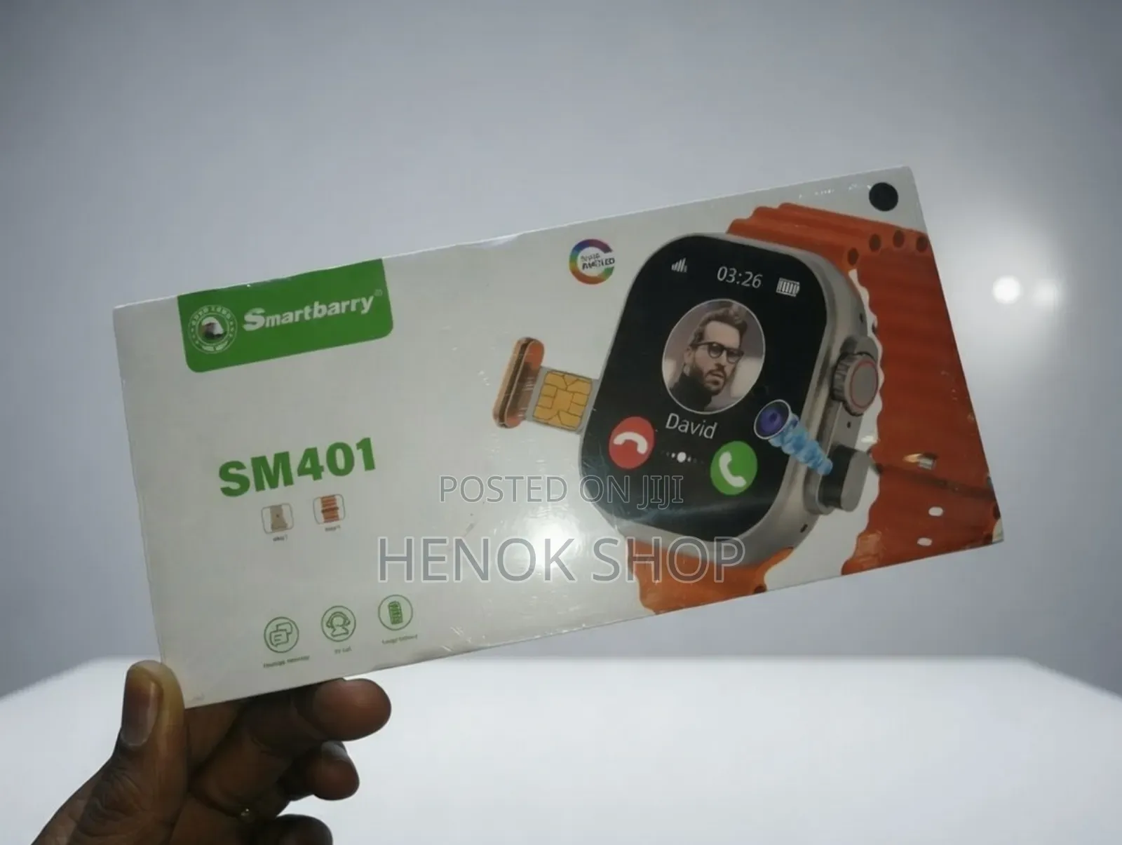 Smart Barry Sm401 የእጅ ሰአት ስማርት