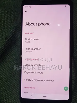 Google Pixel 3 64 GB Black